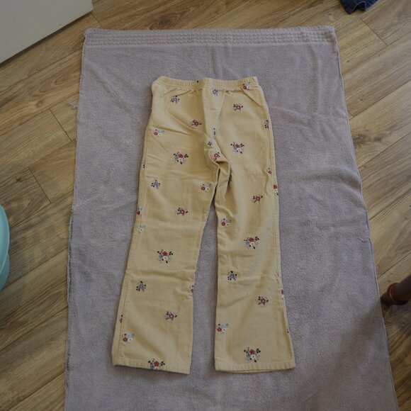 Beige Flower Gymboree Pants - Picture 2 of 3